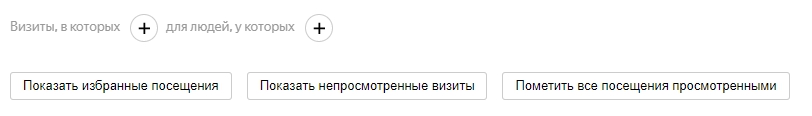 катгегория посещений